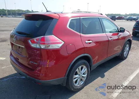2016 Nissan Rogue Sv z USA, uszkodzony, nr VIN KNMAT2MV3GP711206